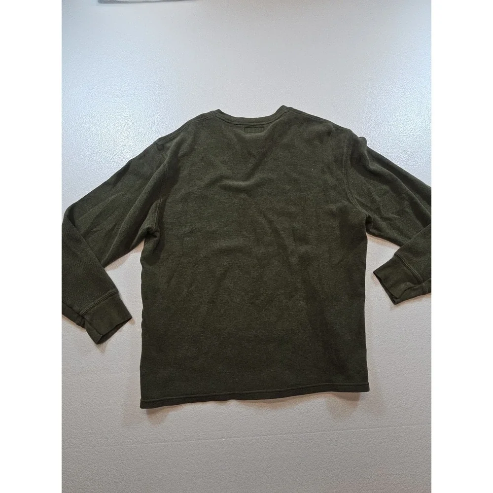 Polo Ralph Lauren Sweater Men's Large Crewneck Pullover Green